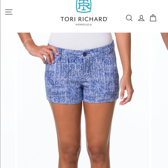 Tori Richard 8-Inch Surf N Turf Shorts - Charcoal